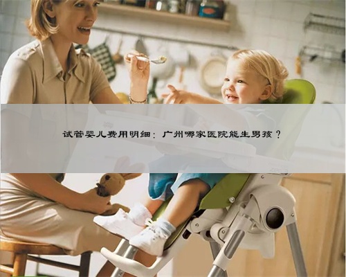 试管婴儿费用明细：广州哪家医院能生男孩？