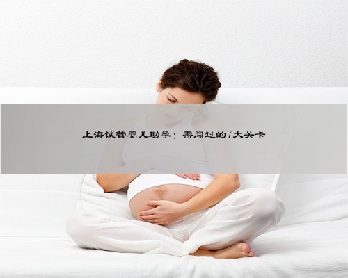 上海试管婴儿助孕：需闯过的7大关卡